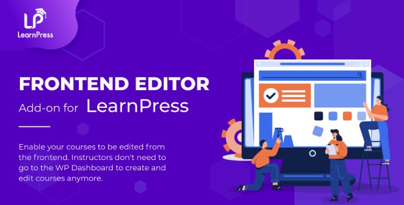LearnPress Frontend Editor